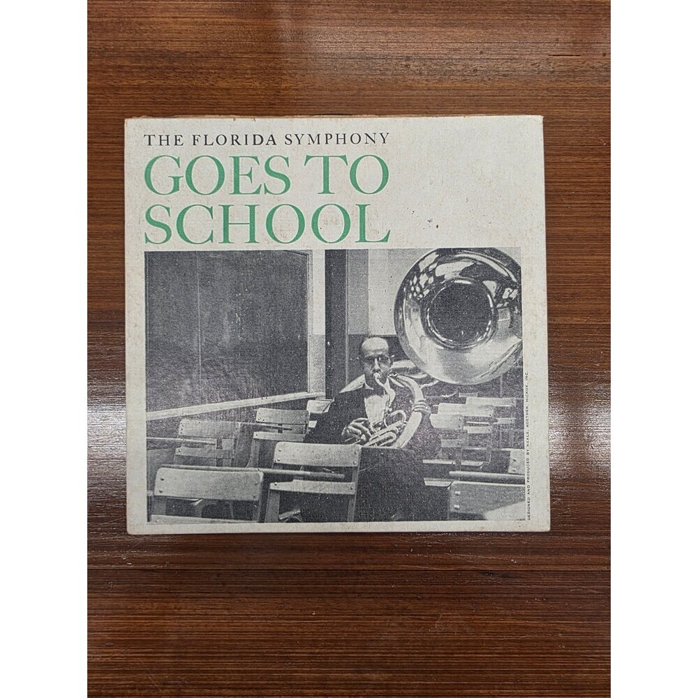 Florida Symphony – Goes To School 7" Record 45 RPM Classical Orchestra